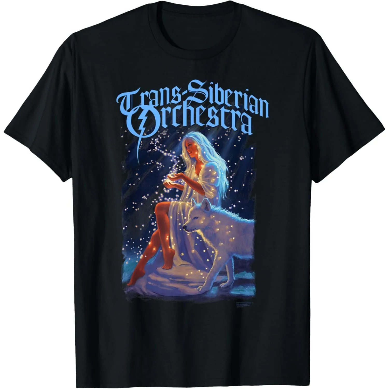 

Trans-Siberian Orchestra Snow Queen Graphic T-Shirt Men's Breathable Short Sleeve Crewneck Tee