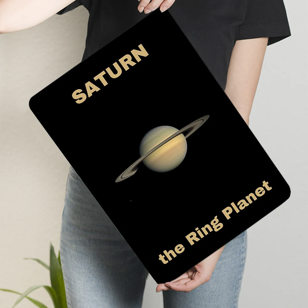 زحل الكوكب الدائري النظام الشمسي الفضاء المعادن جدار ديكور فني للمنزل مكتب غرفة المعيشة الديكور