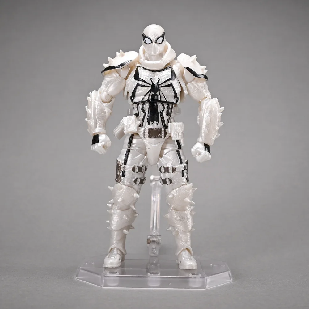 2 type 2025 Agent Venom Action Figure CT Version Kaiyodo Anime Figurine PVC Movable Collection Eugene Thompson Ko Model Toy Gfit