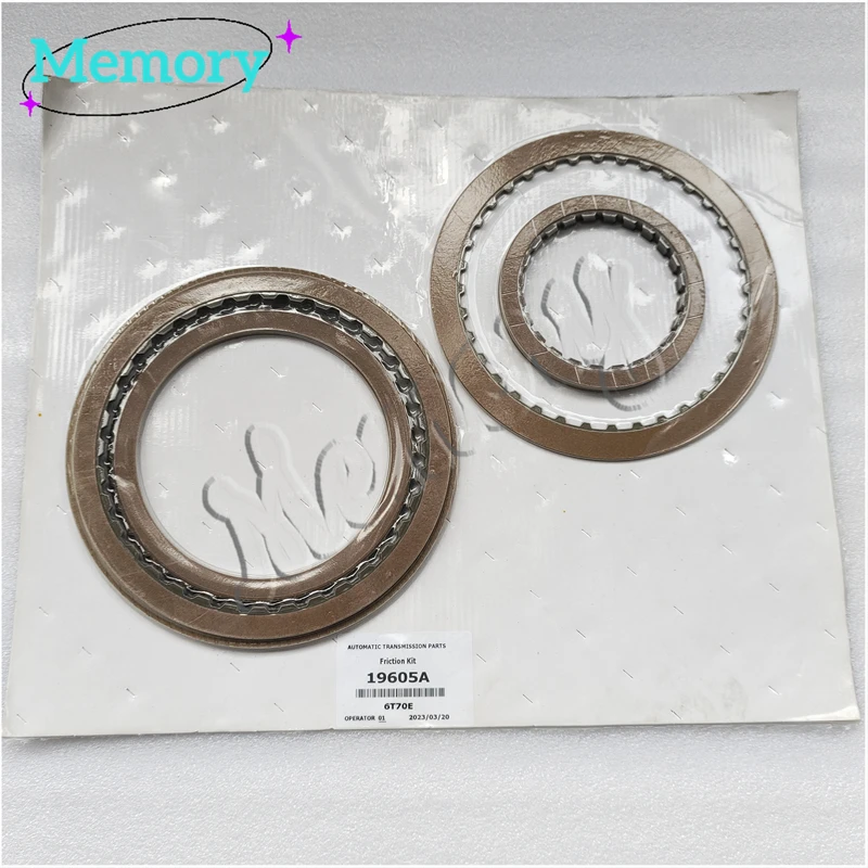 

6T70 6T70E Auto Transmission Clutch Friction Plates Kit For Buick Chevrolet Cadillac XTS 2.0T Car Accessories