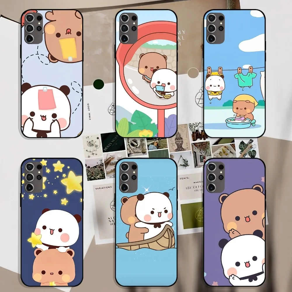 Cute BuBu DuDu Phone Case For Samsung Galaxy S22 S24 S23 S30 Note 20 10 Plus LITE FE ULTRA Shell