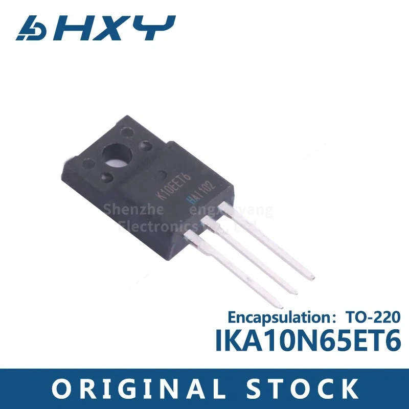 2PCS  IKA10N65ET6 IGBT module transistor TO220-3 650V 15A 40W