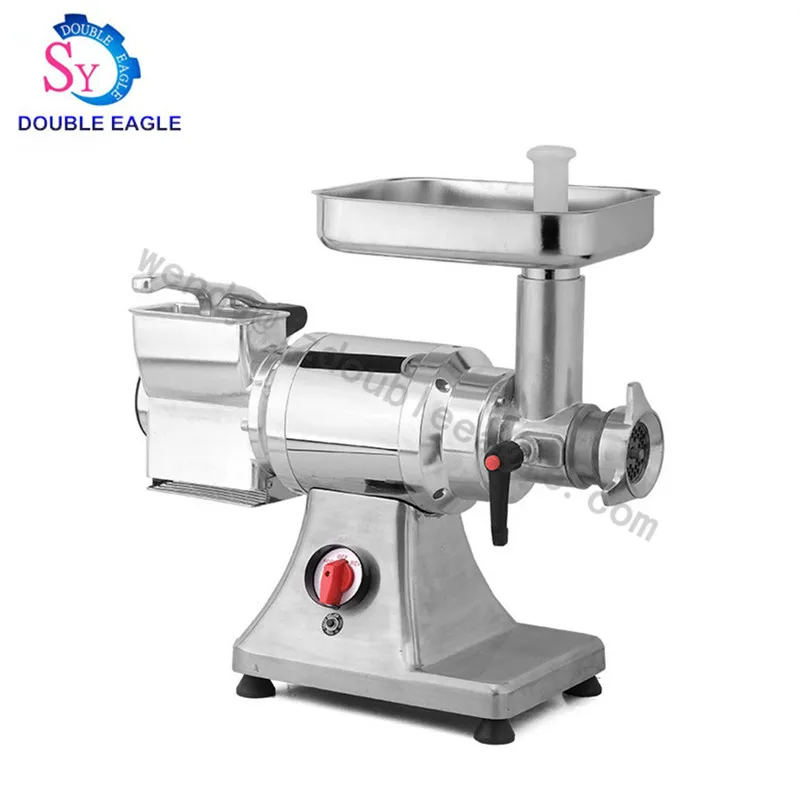 

2022 Commercial Double Head 60kg/H Electric Coarse Cheese Graters Choppers London/Meat Mincer And Cheese Grating Machine Price