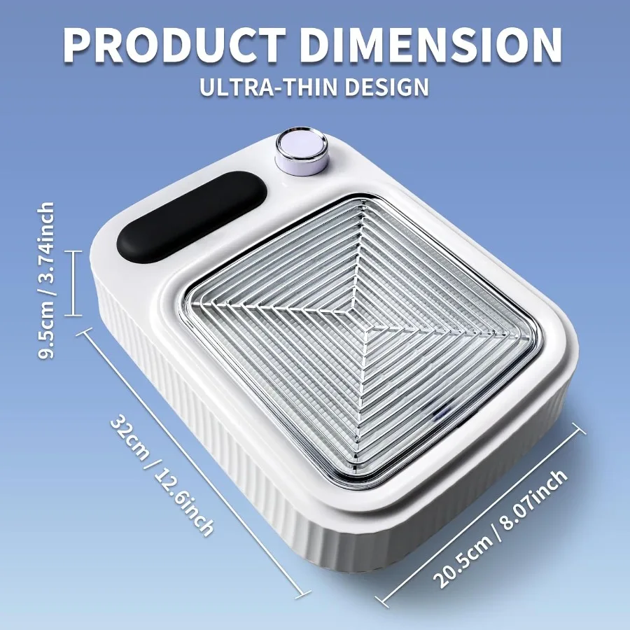 Coletor de pó para unhas, 80w, vácuo com escova de limpeza de unhas, ventilador silencioso, coletor de poeira, tecnologia de unhas com 2 peças de filtros reutilizáveis profe