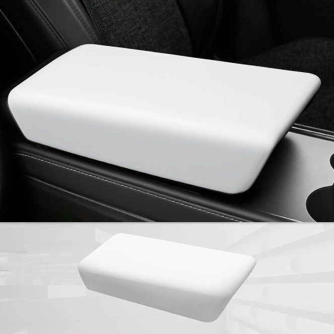 

Мягкий чехол на подлокотник центральной консоли TPE для Tesla Model Y Juniper 2024 Model 3, аксессуары с противоскользящей водонепроницаемой крышкой