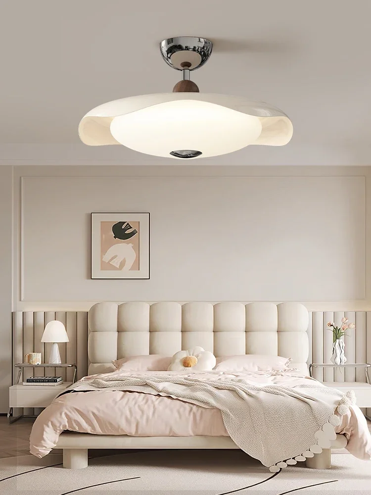 الفرنسية خمر بوهو مصباح السقف كريم UFO ضوء غرفة نوم فاخرة الإضاءة الحديثة #3