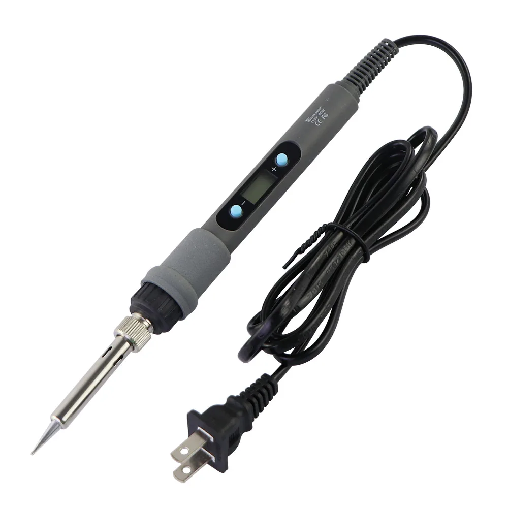 Adjustable Temperature Electric Soldering Iron 220V 110V 60W 80W Welding Solder Rework Station Heat Pencil Tips Repair Tools