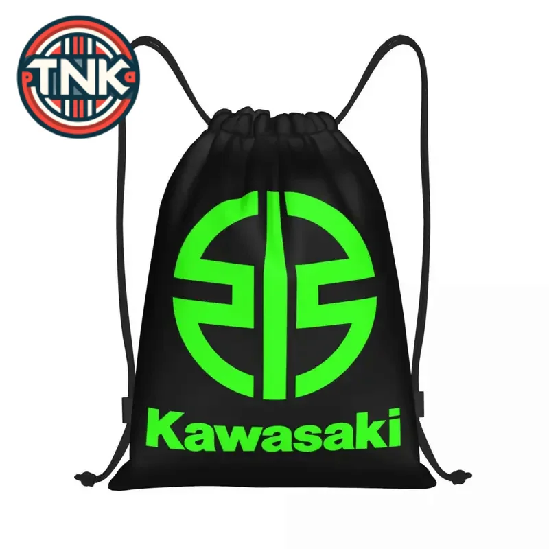 

Custom Sport Racing drawstring bag men women portable gym sports sackpack training storage backpacks