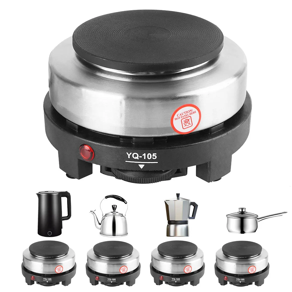 

500W 220V Multifunctional Kitchen Appliance Hot Cooker Plate Mini Electric Heater Stove Milk Water Coffee Heating Furnace