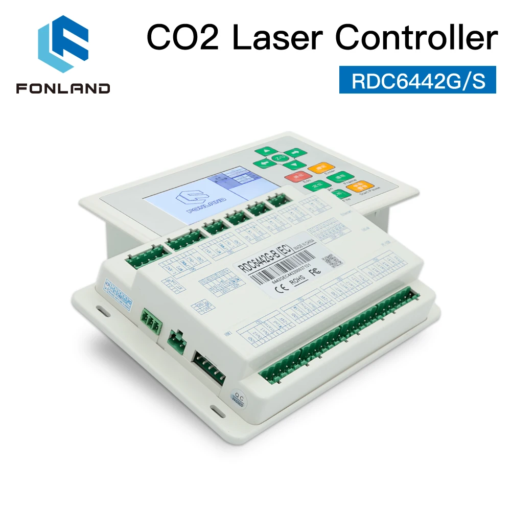 FONLAND Ruida RDC6442 RDC6442G RDC6442S CO2 Laser DSP Controller for Laser Engraving and Cutting Machine RDC6442 6442G 6442S