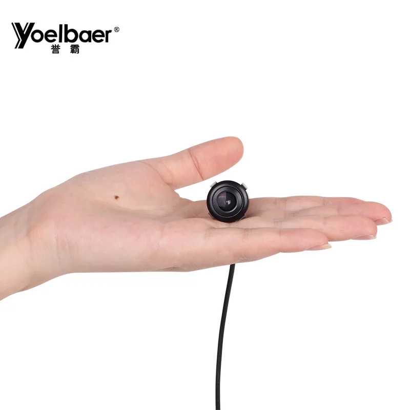 2PCS 480TVL 18.5mm Rearview Camera High Definition Car Black Color Dash Cam Mini Waterproof Reversing Camera