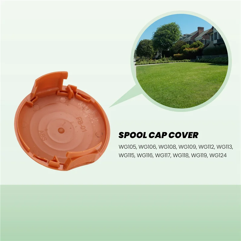 

50019417 Grass Trimmer Spool Cap Cover For WORX Corded Electric String Trimmers Part Replacements-Hot