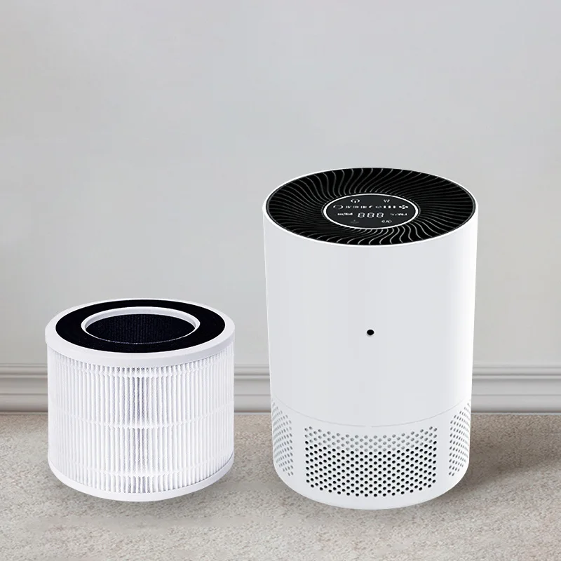 Luchtreiniger origineel filterelement, individueel verpakt drielaags HEPA-filter, formaldehyde verwijdering PM2,5 lucht (2 stuks)