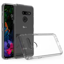 For LG G7 G8 G8S G8X G9 V50 ThinQ TPU Case Transparent Silicone Soft Back Cover ShockProof Clear Protective Cover Case