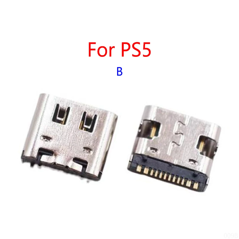 50PCS/Lot For Sony Playstation PS5 Controller Power Hole Interface Type C USB Charging Socket Port Connector