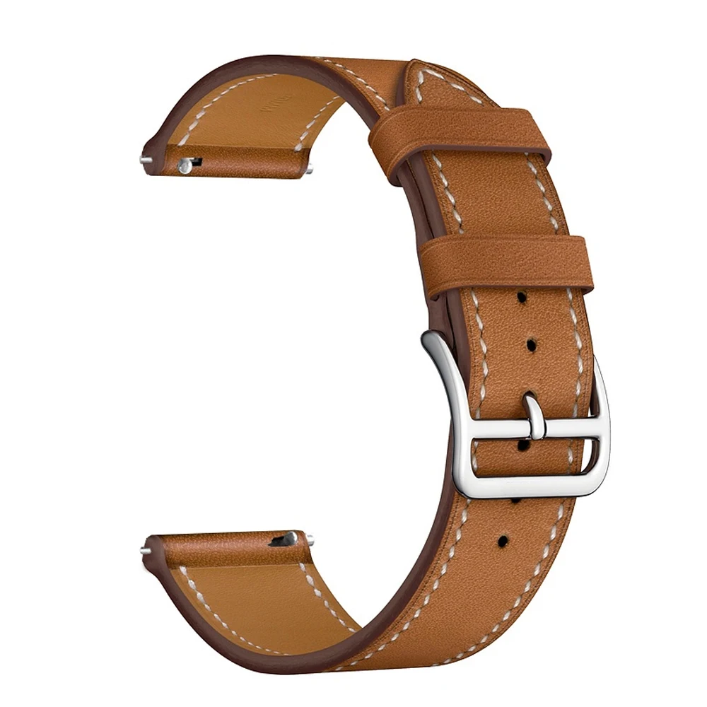 20mm 22mm Watch Band For Samsung Galaxy watch 6/4/classic/5/pro/Active 2/3/S3 correa Leather Bracelet Huawei GT 2 3 4 pro Strap