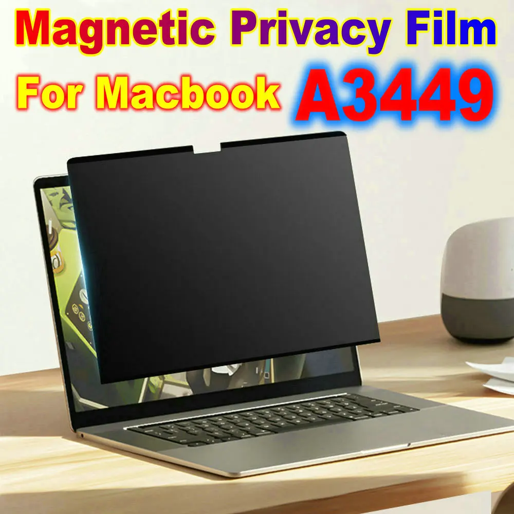 Magnetic Laptop Privacy Screen Film Spy Filter for Macbook A3112 A3401 A2442 A2681 A2337 A3113 A2941 A2338 A3114 A3449 A3112