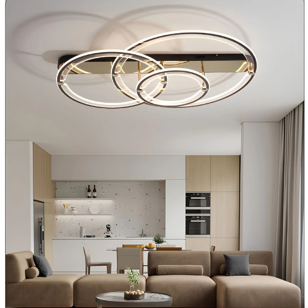 

Modern simplicity, living room ceiling lamp, light luxury combination lamp