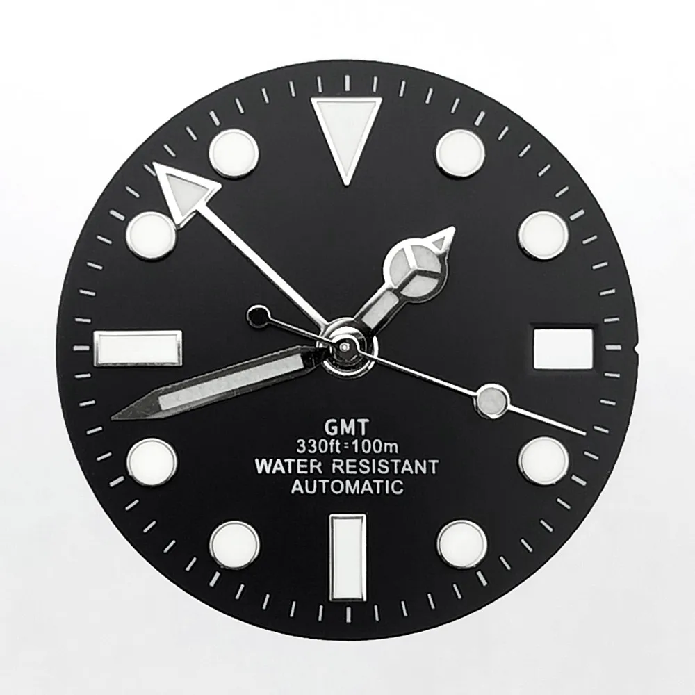 40,5 mm GMT Mechanisches Uhrengehäuse Passend für NH34 Uhrwerk Saphirglas Edelstahl Uhrenbox Uhrenteile Zubehör – Detail 10