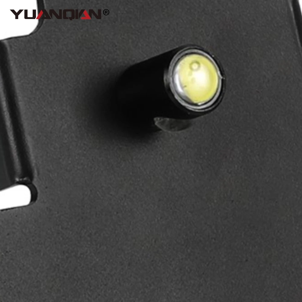 

For Yamaha MT07 FZ07 XSR700 2021-2024 Registration License Plate Holder Bracket With LED License Plate Light MT-07 Accessories