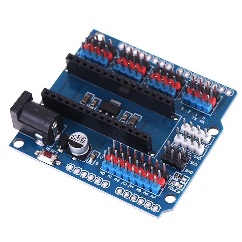 NANO I/O IO Expansion Sensor Shield Module For Arduino R3 Nano V3.0 3.0 Controller Compatible Board I2C PWM Interface 3.3V