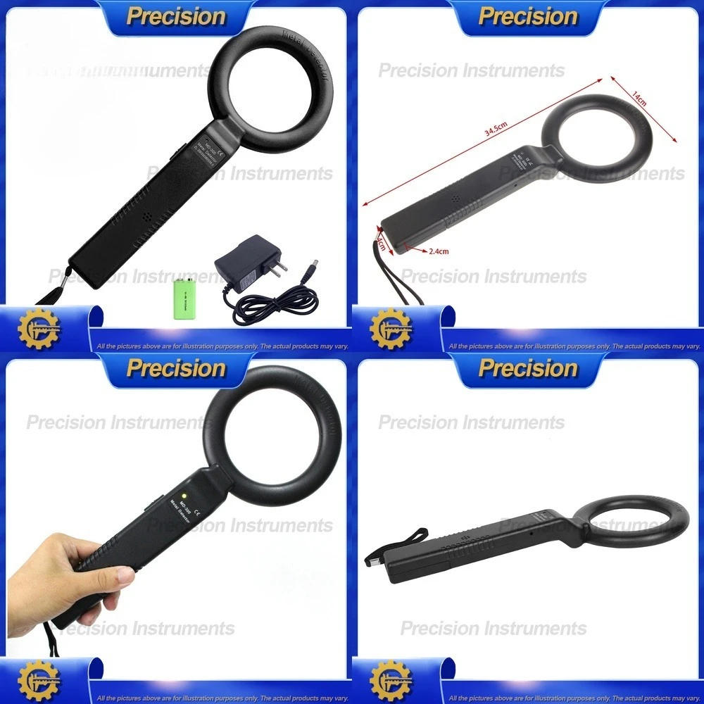 

2026 Handheld Metal Detector for Security Screening at Airports Schools Exams Detection of Phones and Metallic Objects