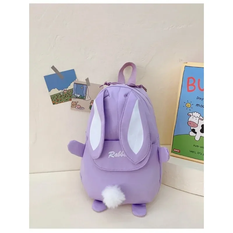 Backpack Rabbit Bag Personalized Bag Name Baby Gift Custom Name Bag Girl Bag With Name Embroidered Name Bag Boy Kindergarten