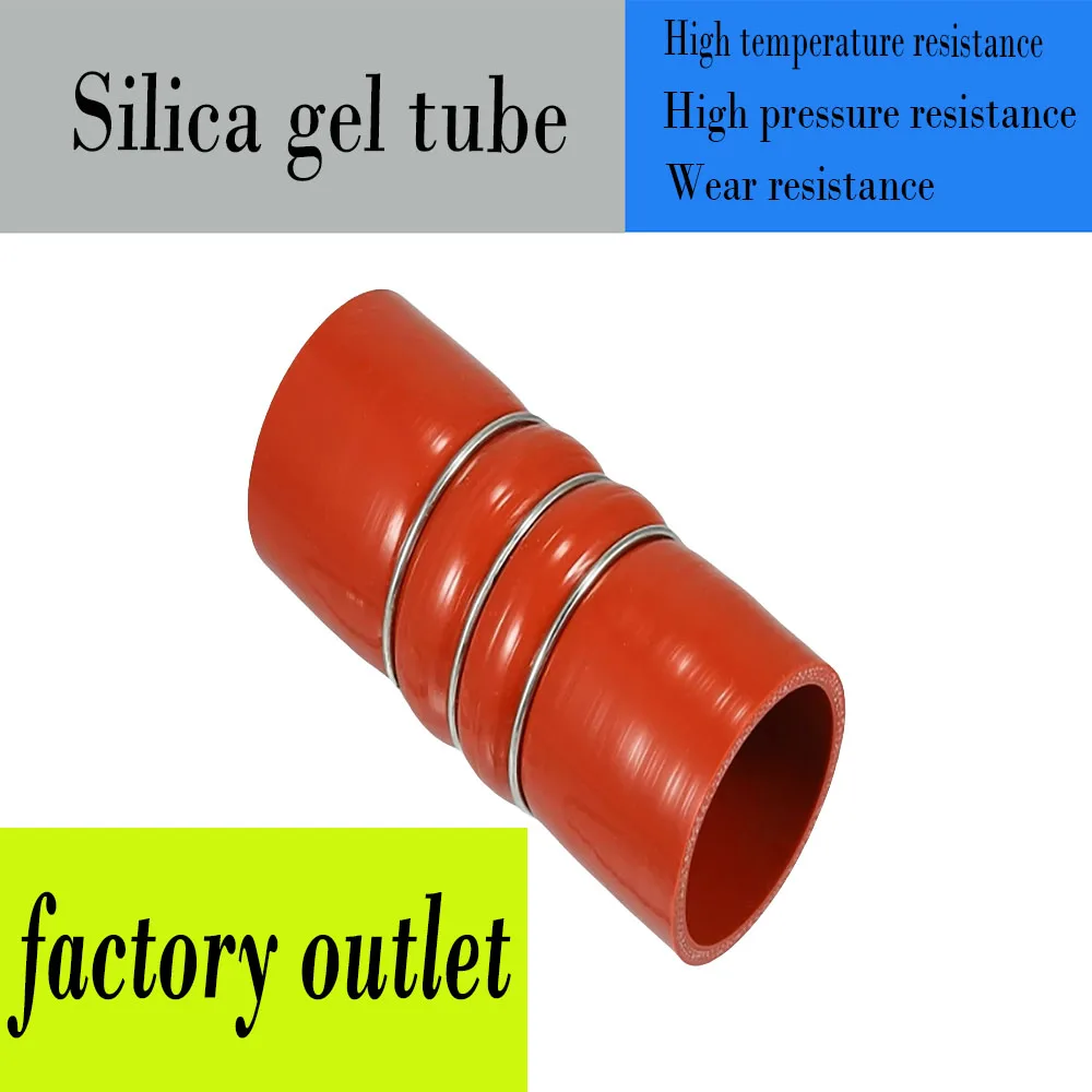 ID45-110mmSilicone Hose 3-Ply Reinforced Straight Silicone Coupler Hose Turbo Intake Pipe Silicone Hump Intercooler Engine Intak