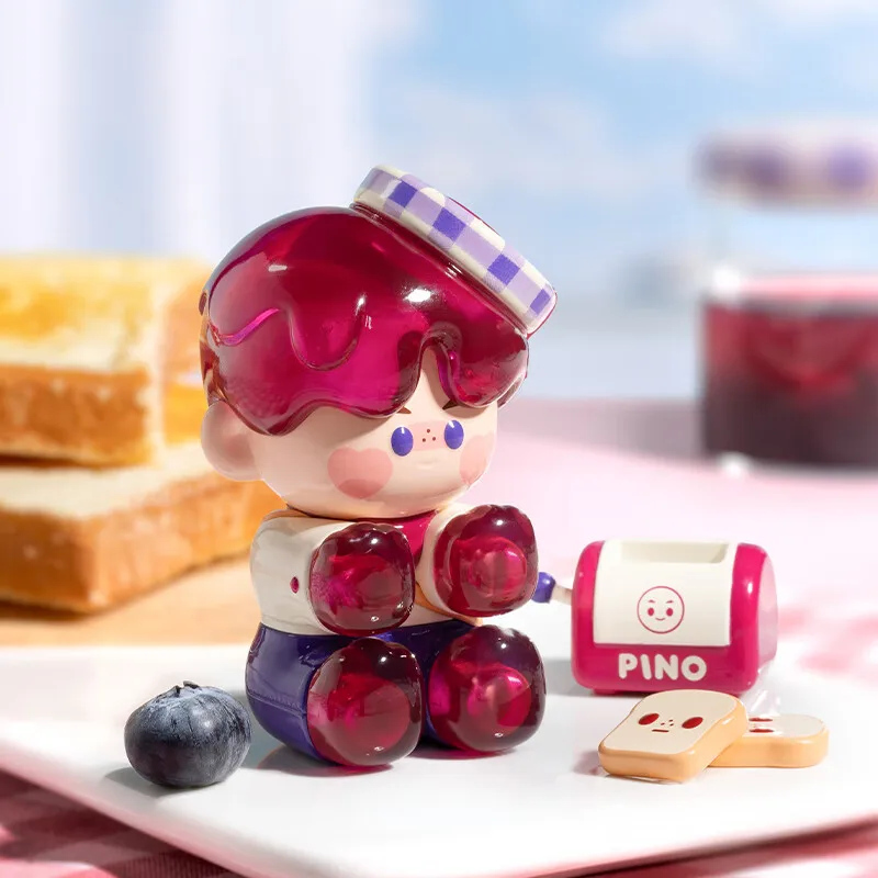 

8.5CM PINO JELLY Berry Jam Series Action Figure Doll Toys Collectible Cute Action Kawaii Gift Kid 100% PINO JELLY Figure