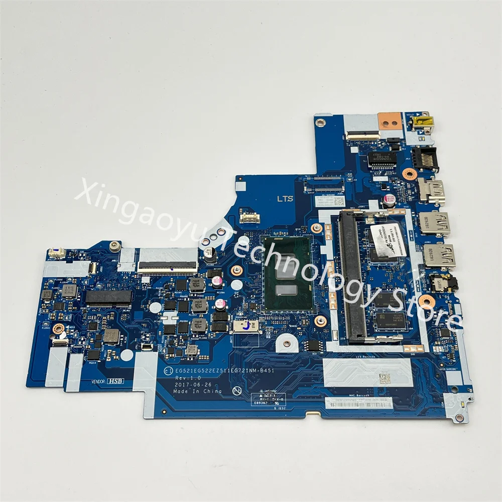 

NM-B451 FOR Lenovo Ldeapad 330-15IKB 330-17IKB Laptop Motherboard RAM:4G i3-8130U I5-8250U 5B20R20241 100% Test Work