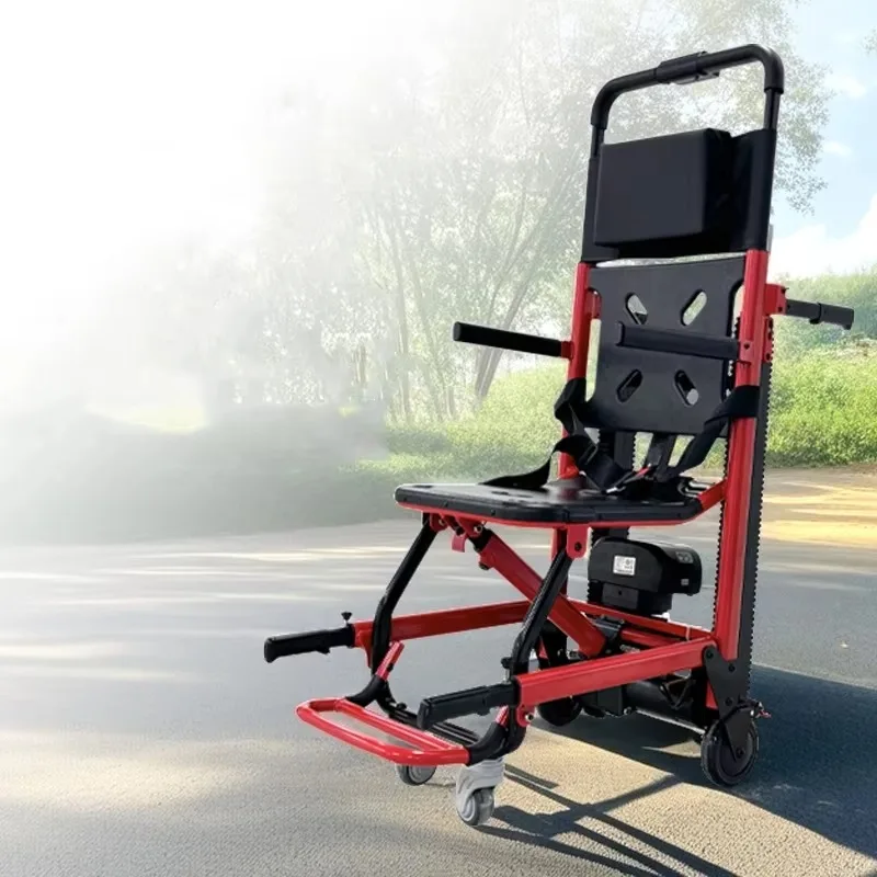 

160 KG Capacity Speed Lithium Battery Assistance with Climbing Stairs Electric Automatic Stair Climbing Wheelchair