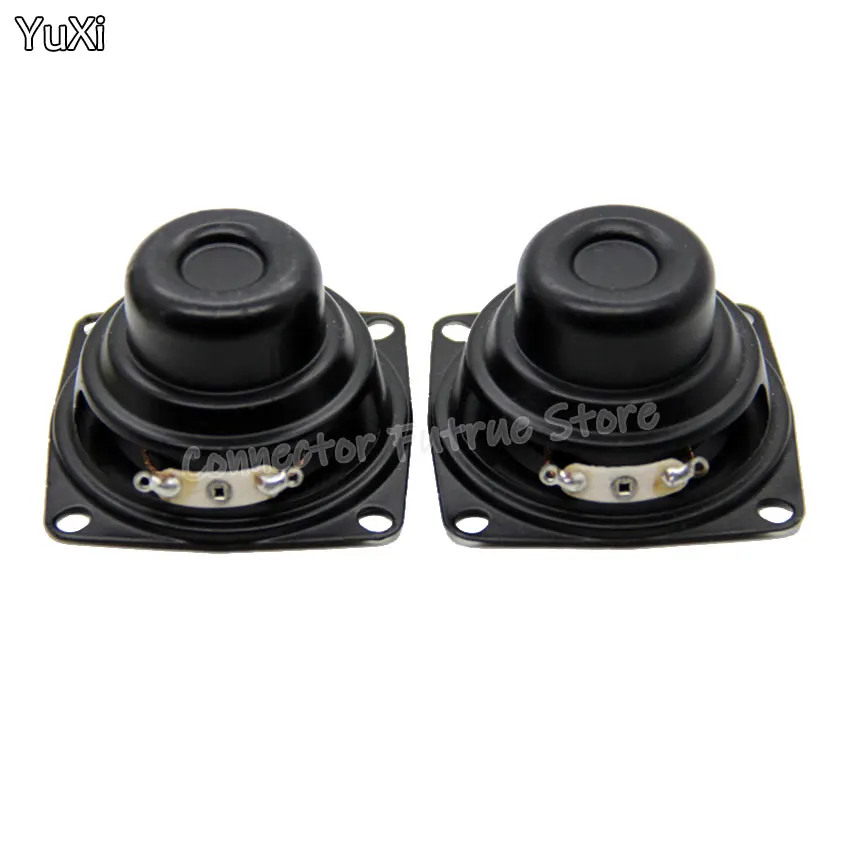 

YUXI 1-2Pcs Full Range Speaker 4 Ohm 10W Bluetooth Speaker 53MM Bass Speaker For Charge 3 Repair Multimedia Home Audio