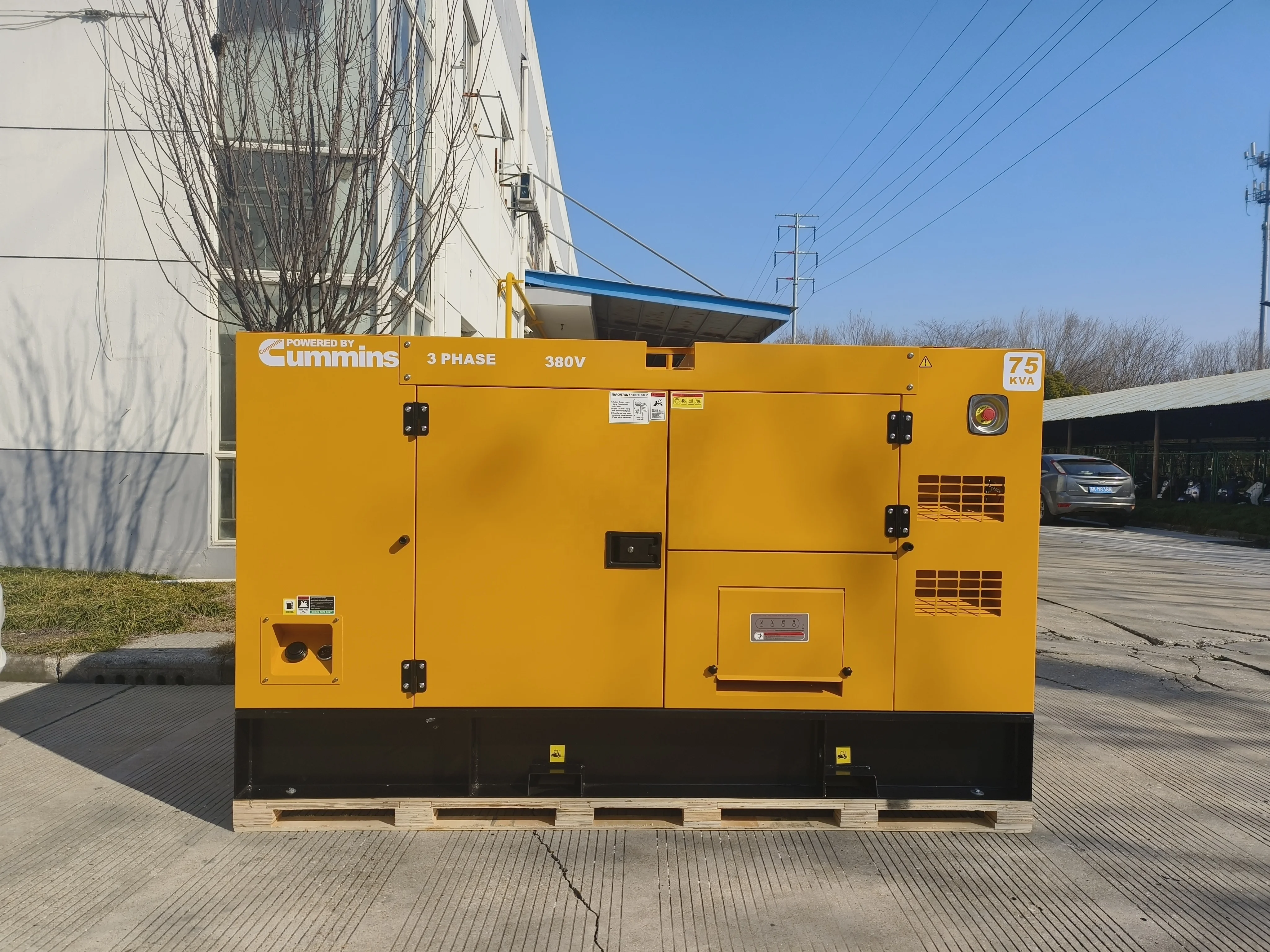 Single Phase 120V/240V Home Use diesel Genset Silent Rainproof Electric Generador diesel De 50 Kva