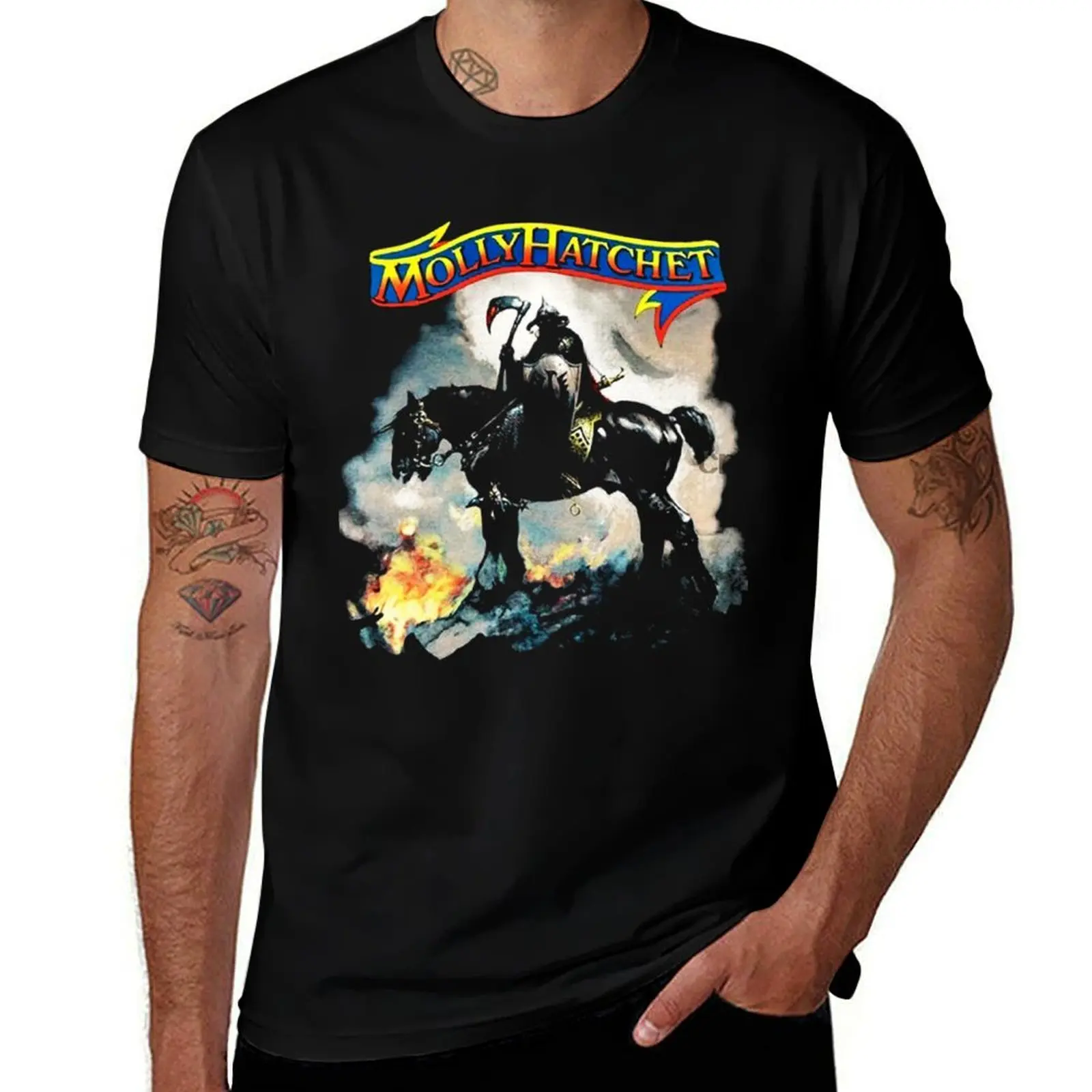 

Best trending molly hatchet T-Shirt t shirt man designer t shirt custom print t shirt man casual T-shirt
