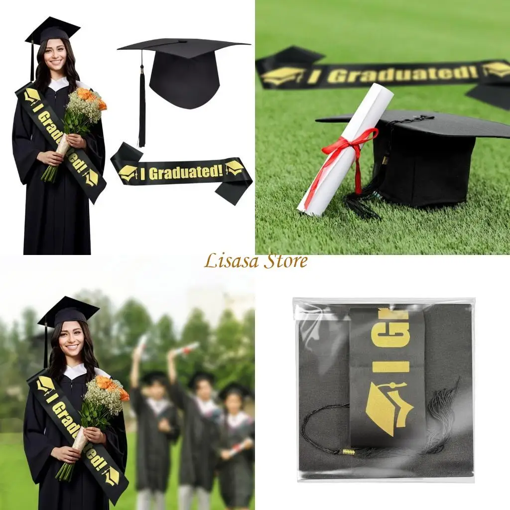 

M6CC 2025 Выпускной сезон створок и бакалавриат Set Set Unisex The Crecex Ceremony Accessory Photography для выпускников для