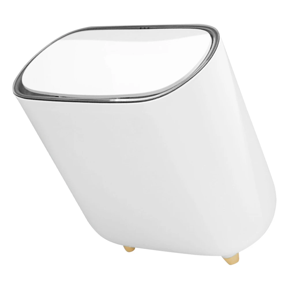 

Plastic Trash Can Home Bedroom Round Cabinet Garbage Waste Basket Kitchen Under Sink Large Capacity Thickened Ideal Compact