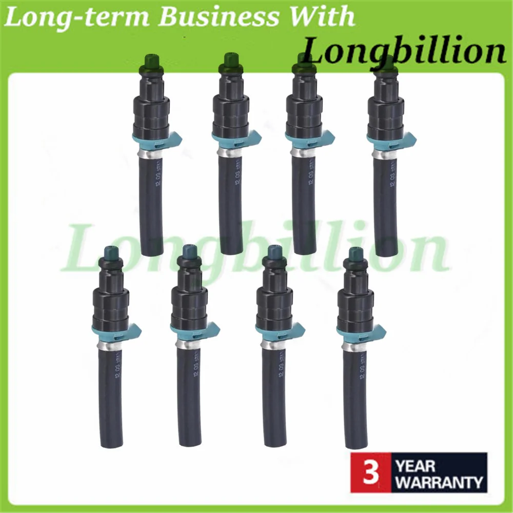 8x Fuel Injector For Mercedes Benz 280SEL 450SE 280SEL 4.5L V8 4G1443 0000782723 FJ118 Bico Nozzle Injection New 0280150036