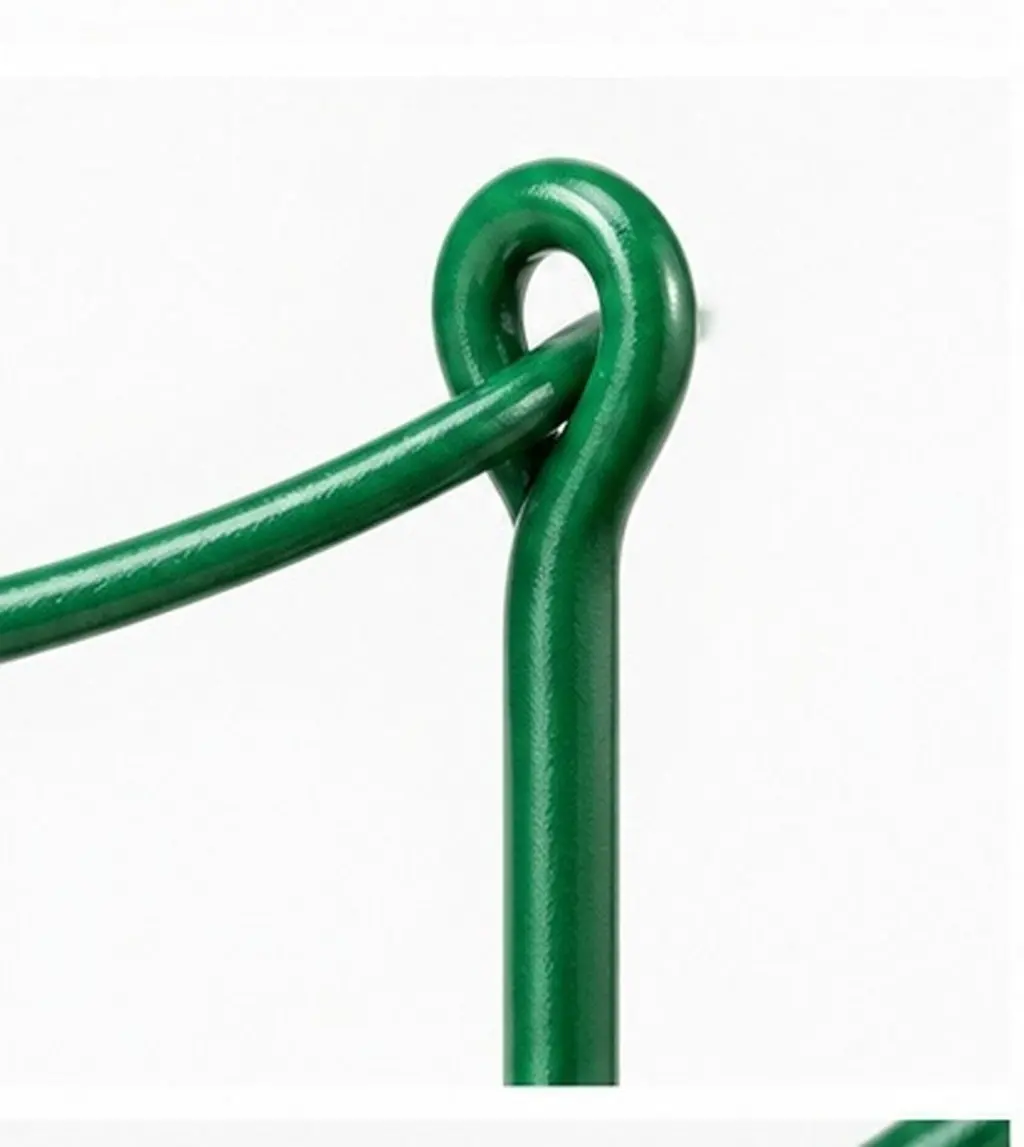 8Pcs Iron Plant Support Stakes Semi Circle Garden Climbing Plant Ring for Potted Flower Tomato Pepper Stem Protection