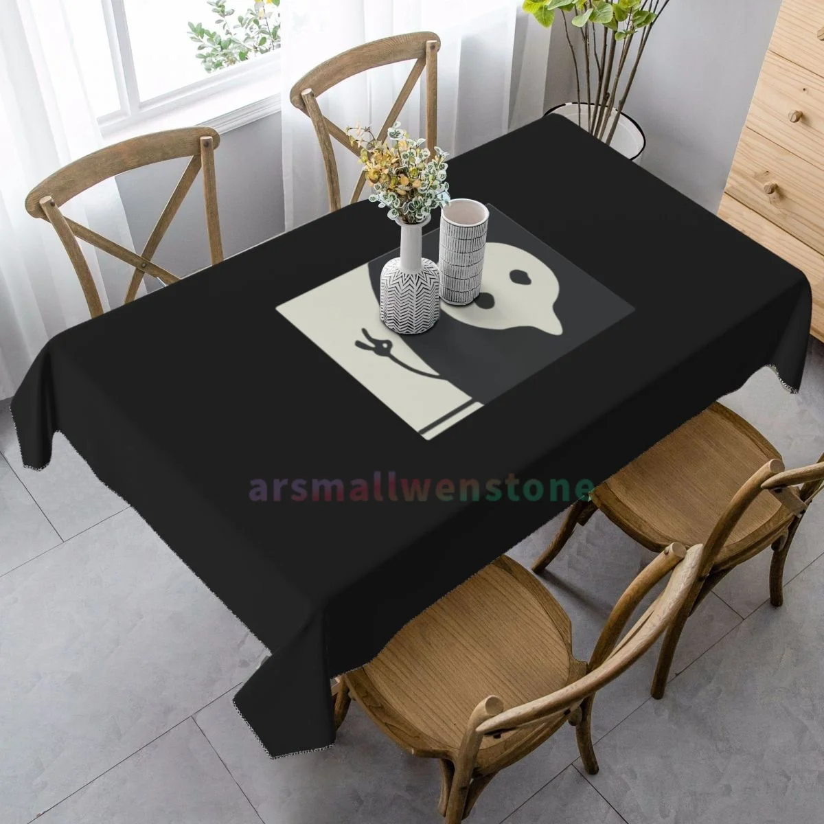 Neon Retro Vintage Essential Evangelions Rectangle Tablecloth Party Decoration Waterproof Dining Table Tablecloths Kitchen Home