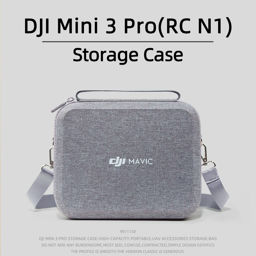 Bolsa de almacenamiento para DJI Mini 3/Mini 3 Pro, todo en uno bolso de hombro, estuche de transporte para DJI Mini 3 Pro, accesorios, caja