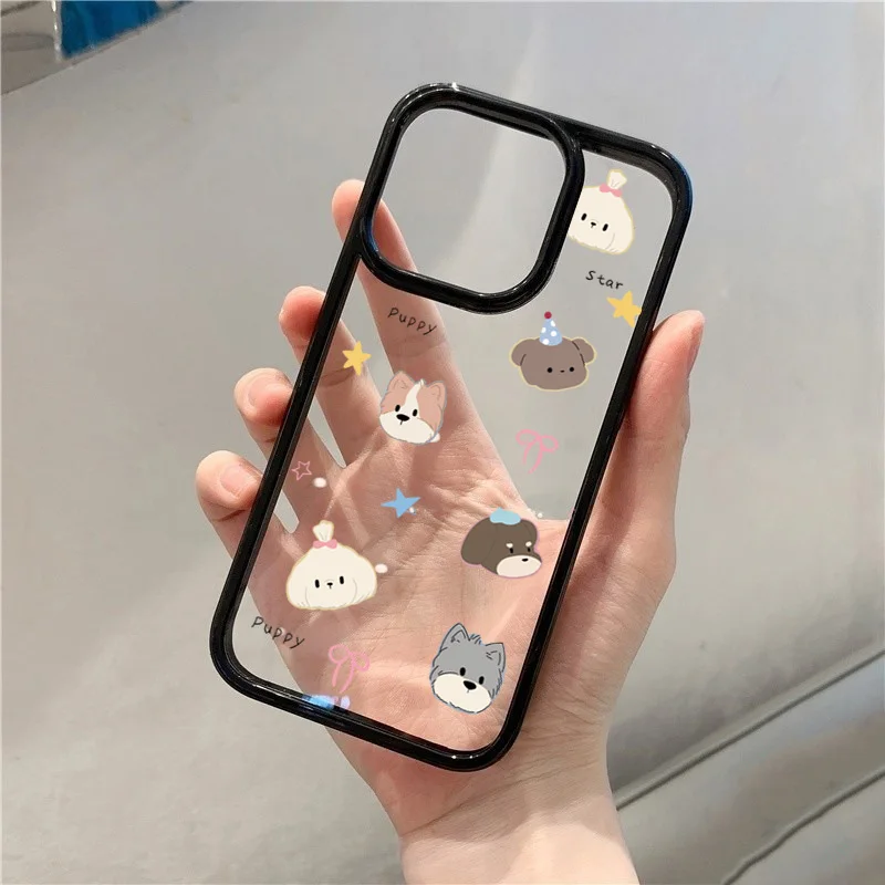 Phone Case For Samsung Galaxy S25 A06 A16 A54 A35 A15 A55 A52 A34 5G S24 S23 S22 Ultra S24 FE Brightly Colored Cute Animals Case