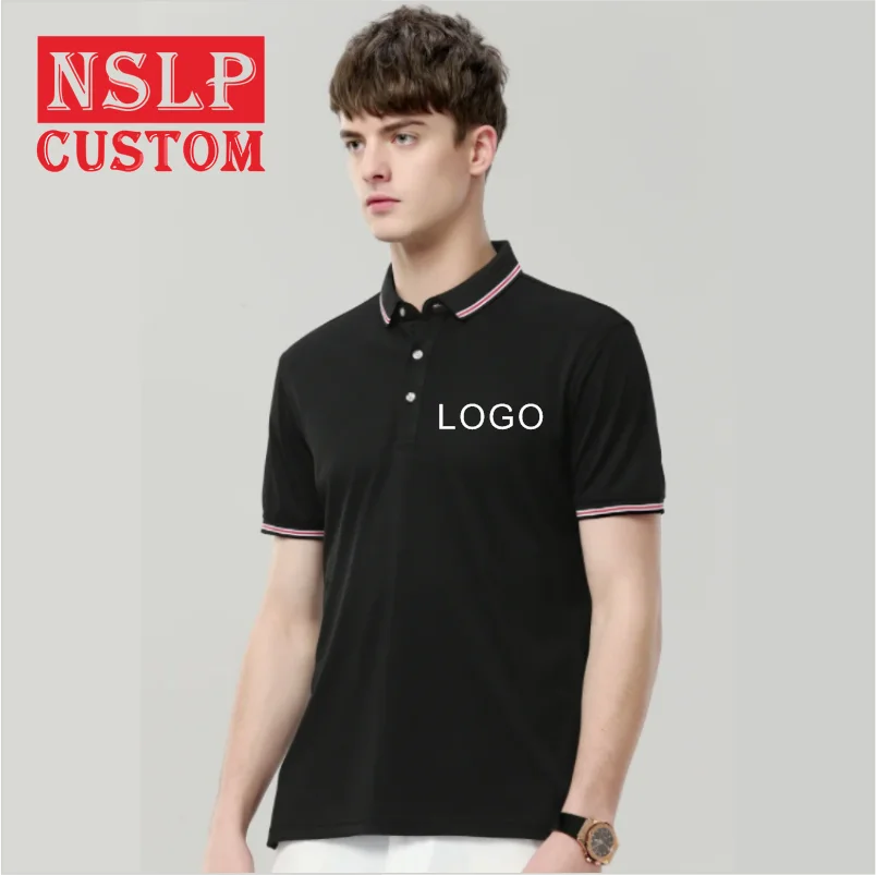 2021 Summer Casual Men\'s and Women\'s Short Sleeve Polo Shirt Custom Logo Embroidery Print Personalized Design Top 9 Colors