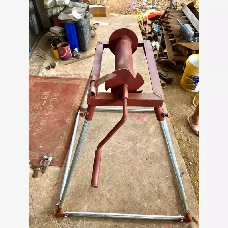 earth-lifting utensils, electric construction foundation tools, rocking frame, rocking machine with bearing rocking frame