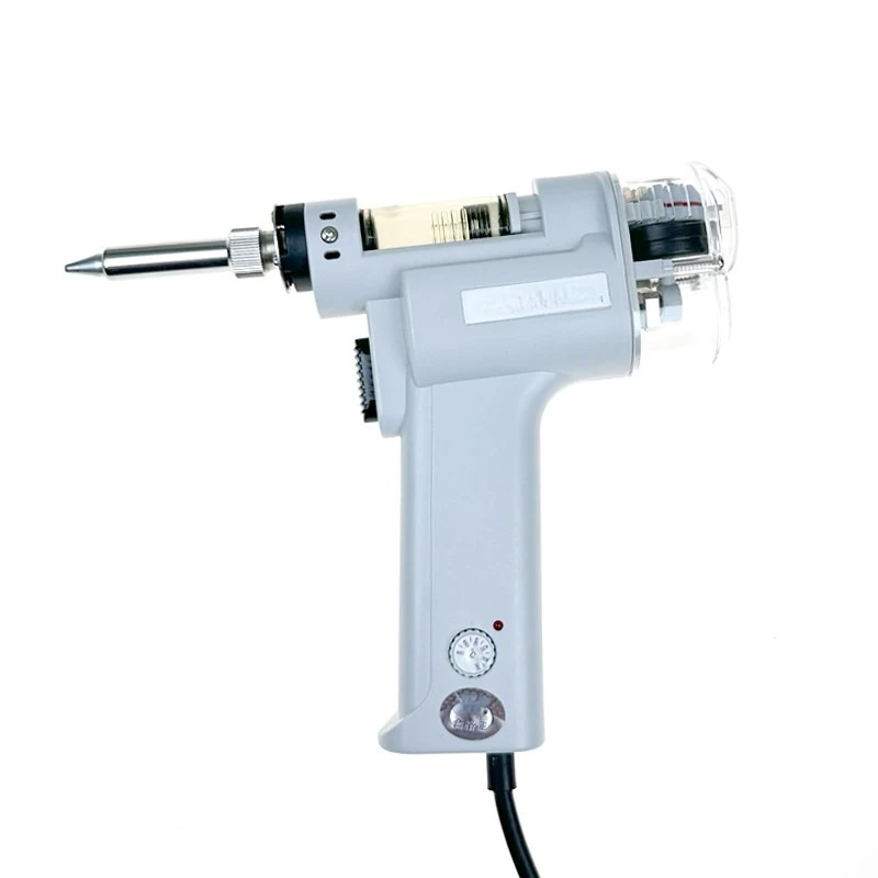 Electric Desoldering Gun S-993A,Single Air Pump Tin Remover with Adjustable Temp,600mmHg Vacuum Horizontal Motor Suction Tool