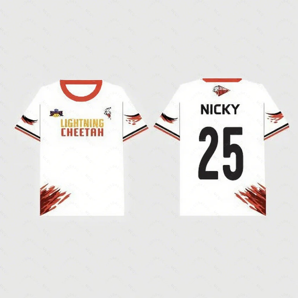 2025 Summer Round Neck Casual Thailand Men And Women Gmm Tv Sports Meeting Jerseys 3d Printed Short-Sleeved Red Team T-Shirts