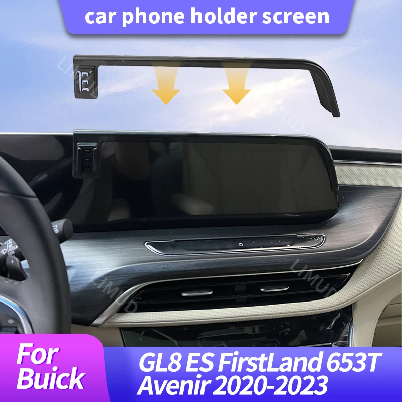 

Car Phone Holder Screen Mount Fixed Base For Buick GL8 ES FirstL and 653T Avenir 2020 2021 2022 2023 Wireless Charging