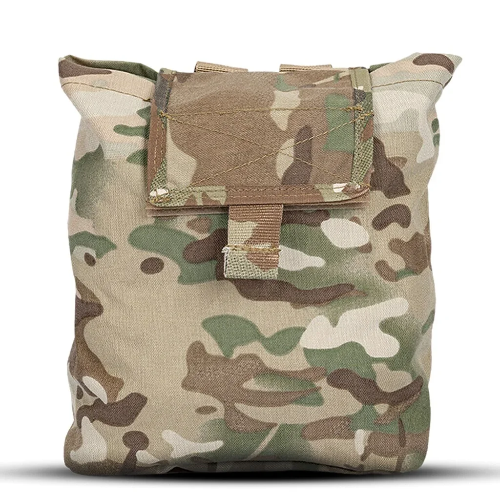 

Molle camouflage color sundries bag mounted on clothing belt, tactical hunting storage accessory