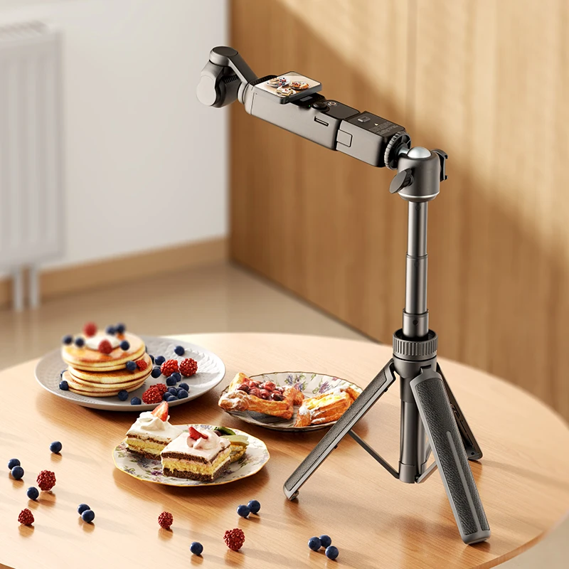 Popular Hot sell Jopree Y25 Pro 360° Ball Head Mini Tripod Selfie Stick Lightweight 177g 5-Section 65cm Foldable for Mirrorless