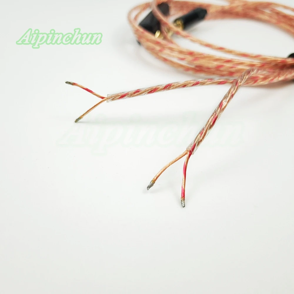 Штекер 3,5 мм, Hi-Fi кабель для наушников, провод с сердечником и регулировкой громкости, замена для наушников