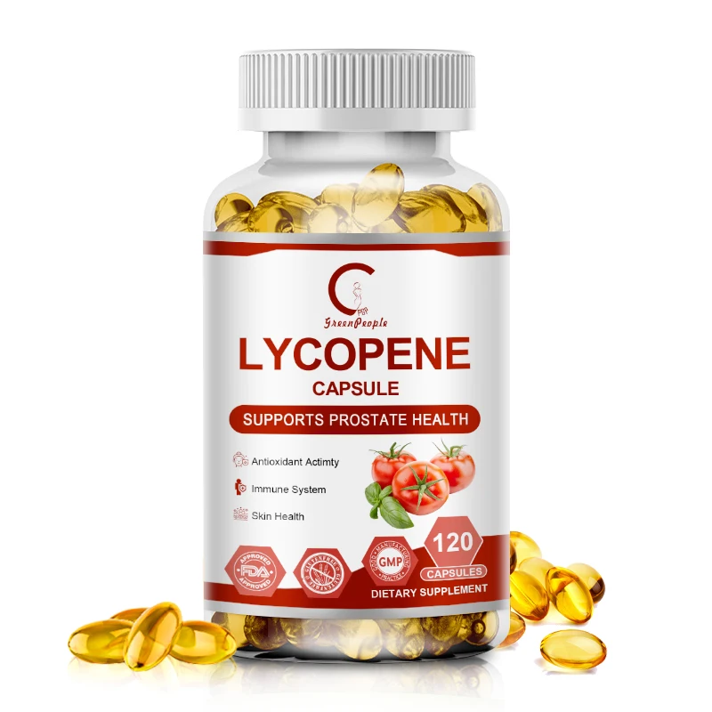 Lycopene Capsule Immunity Health for Men Protect Prostate,increases Physical Strength Cardiovascular Protective Effects